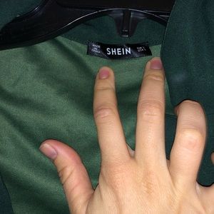 Blazer jumpsuit never worn, emerald green